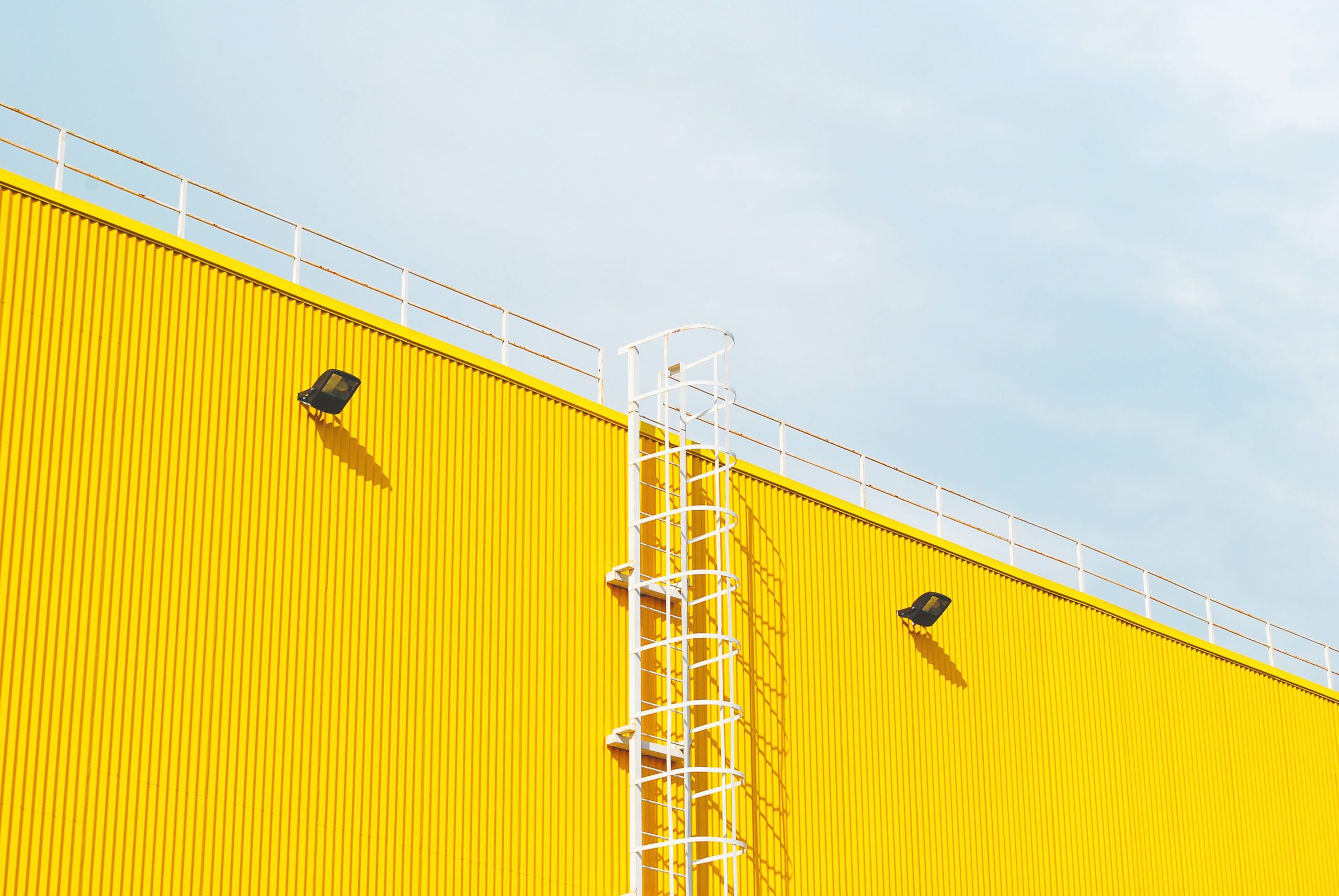 Industrial Environment Yellow architecture